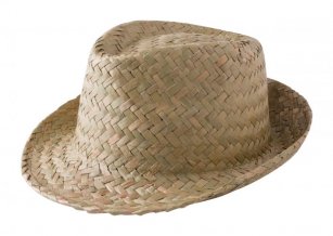 "Zelio" slámový klobouk, béžová