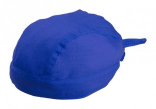 "Garfy" šátek na hlavu, modrá