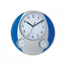 "Prego" nástěnné hodiny, modrá