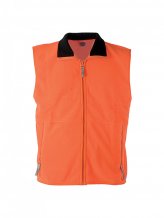 "Forest" vesta fleece - 260 g, oranžová