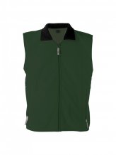 "Forest" vesta fleece - 260 g, zelená
