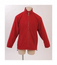 "Siberia" mikina fleece, červená