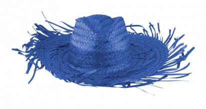 "Filagarchado" slaměný klobouk, modrá