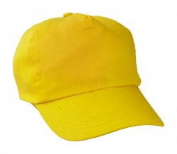 "Sport" baseballová čepice, žlutá
