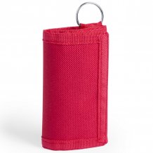 "Motok" peněženka s přívěškem na klíče, červená