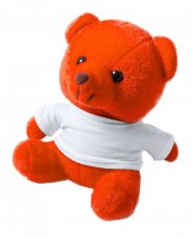 "Alison" plyšový medvídek, oranžová