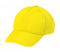 "Karif" baseballová čepice, žlutá