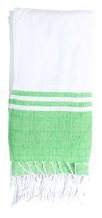 "Minerva" plážový ručník, limetková zelená