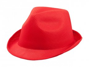 "Braz" klobouk, červená
