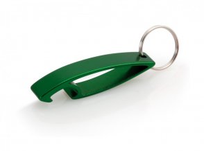 "Samo" přívěšek na klíče s otvírákem, zelená