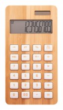 "BooCalc" kalkulačka z bambusu, přírodní