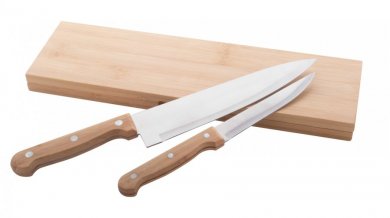 "Sanjo" bambusová sada nožů, přírodní