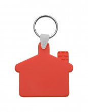 "Cottage" přívěšek na klíče, červená