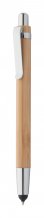 "Tashania" dotykové kuličkové pero z bambusu, přírodní