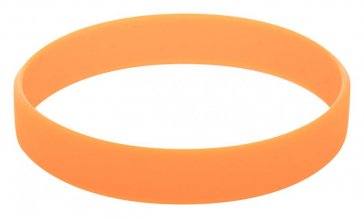 "Wristy" silikonový náramek, oranžová