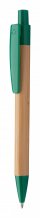 "Colothic" bambusové kuličkové pero, zelená
