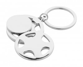 "Dromo" přívěšek na klíče, stříbrná