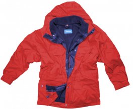 "Aspen Nordic" 3:1 kabát, červená