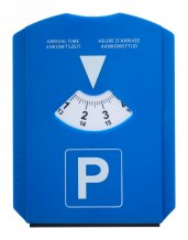 "ScraPark" parkovací karta, modrá