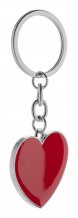 "Valentine" přívěšek na klíče, červená