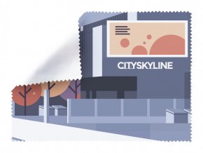 "Dioptry RPET" čistící hadřík na brýle, bílá