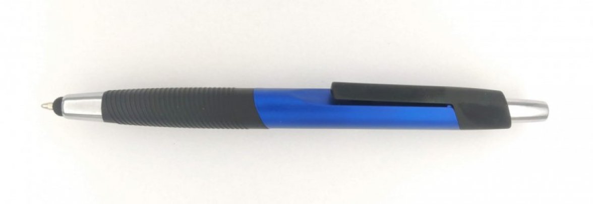TOCCA propiska plast  - stříbrné doplňky /D, modrá