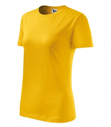 Classic New tričko dámské, žlutá