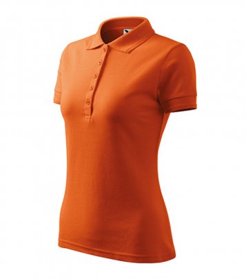 Pique Polo polokošile dámská, oranžová