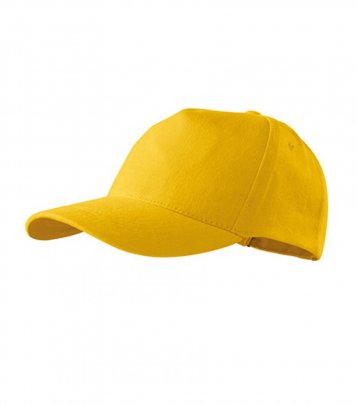 5P čepice unisex, žlutá