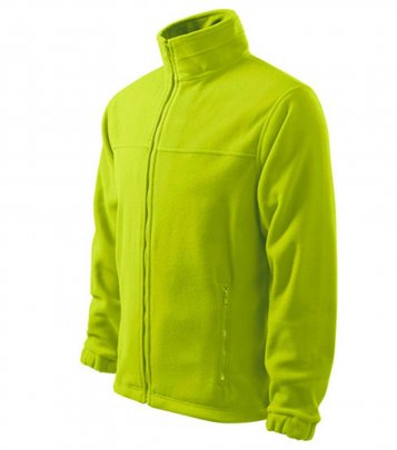 Jacket fleece pánský, limetková