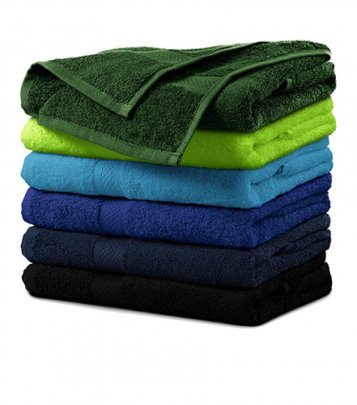 Terry Towel ručník unisex, černá
