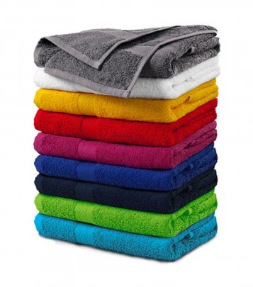 Terry Towel ručník unisex, červená