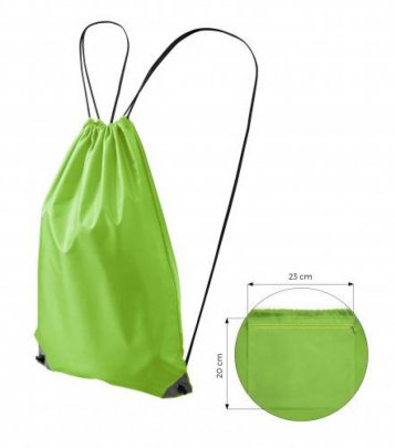 Energy gymsack unisex/kids, apple green