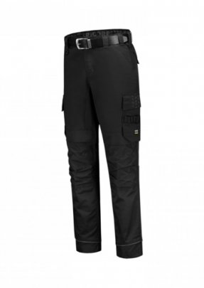 Work Pants Twill Cordura Stretch pracovní kalhoty unisex, černá