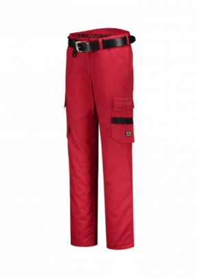 Work Pants Twill Women pracovní kalhoty dámské, červená