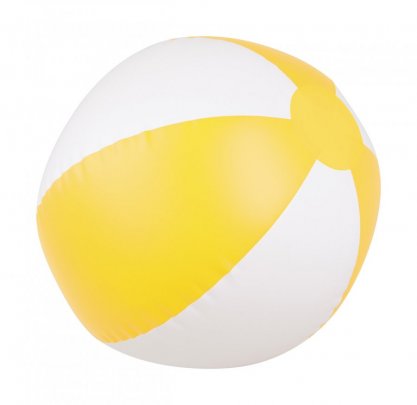 "Waikiki" plážový míč (ø23 cm), žlutá