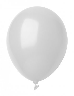 "CreaBalloon" balonky v pastelových barvách, bílá