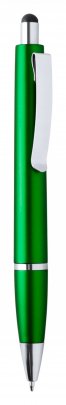 "Runer" dotykové kuličkové pero, zelená