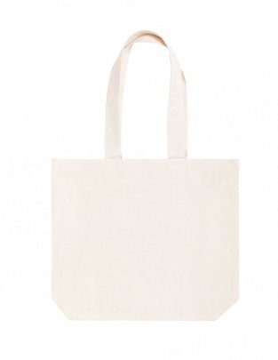 "Helfy" bavlněná nákupní taška, bílá
