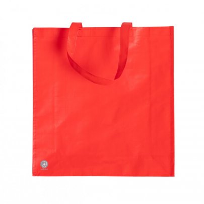 "Kiarax" antibakteriální nákupní taška, červená