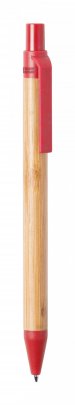"Roak" bambusové kuličkové pero, červená