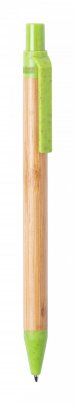 "Roak" bambusové kuličkové pero, limetková zelená