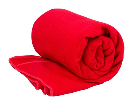 "Risel" rPET ručník, červená
