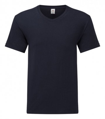 "Iconic V-Neck" tričko, tmavě modrá