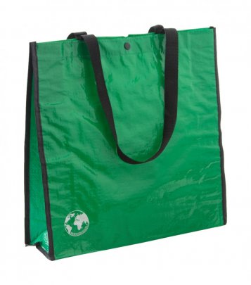 "Recycle" nákupní taška z recyklovaného materiálu, zelená