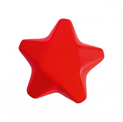 "Ease" antistresová hvězda, červená