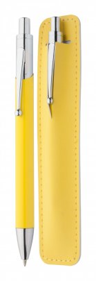 "Gavin" kuličkové pero, žlutá