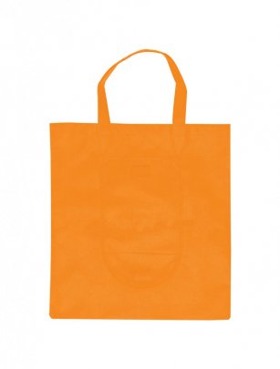 "Konsum" skládací nákupní taška, oranžová