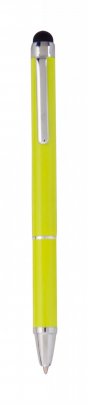 "Lisden" dotykové kuličkové pero, žlutá