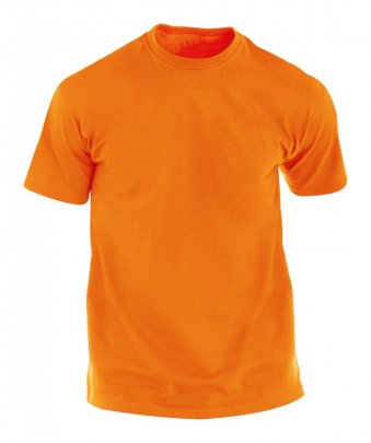 "Hecom" barevné tričko pro dospělé, oranžová